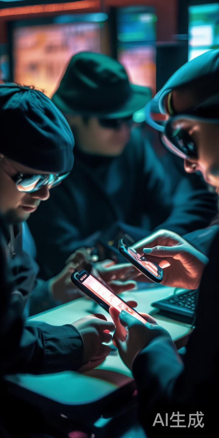 非法信息传递：借助网络或通讯工具进行实时信息沟通，